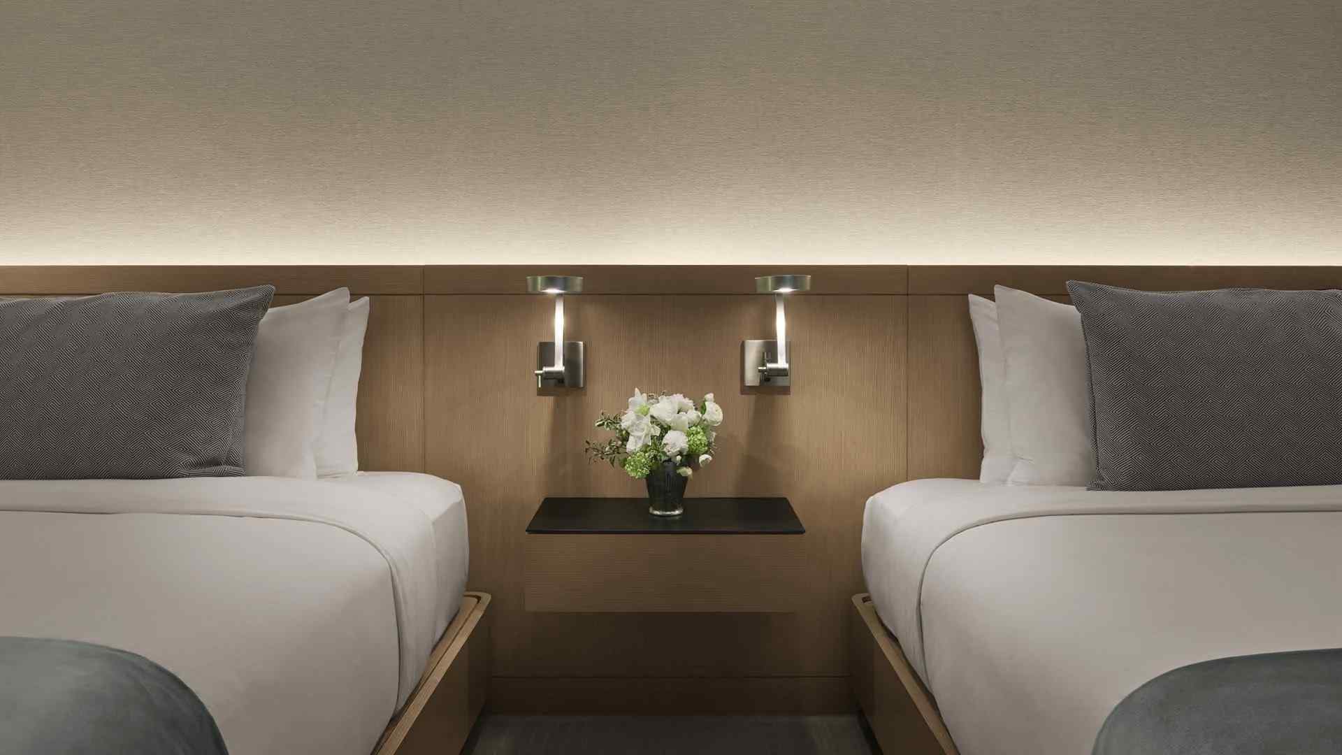 two beds