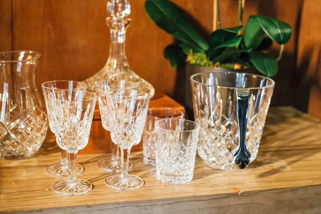 cystal glasses