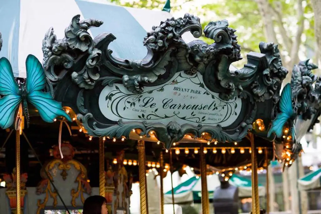 Le Carrousel from Bryant Park