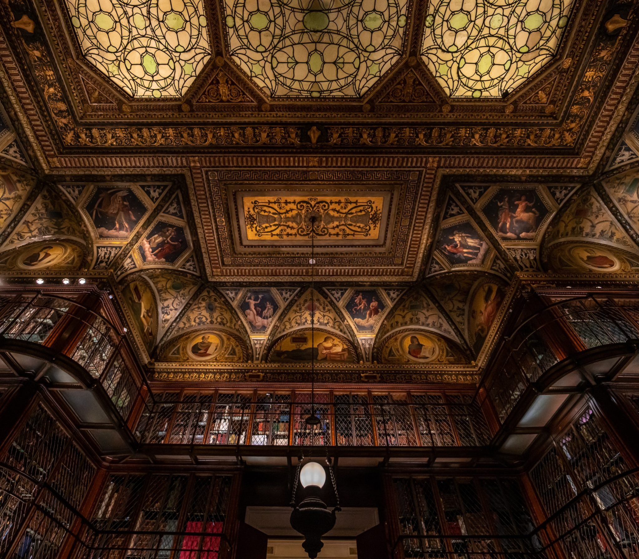 Ceiling of the Morgan library