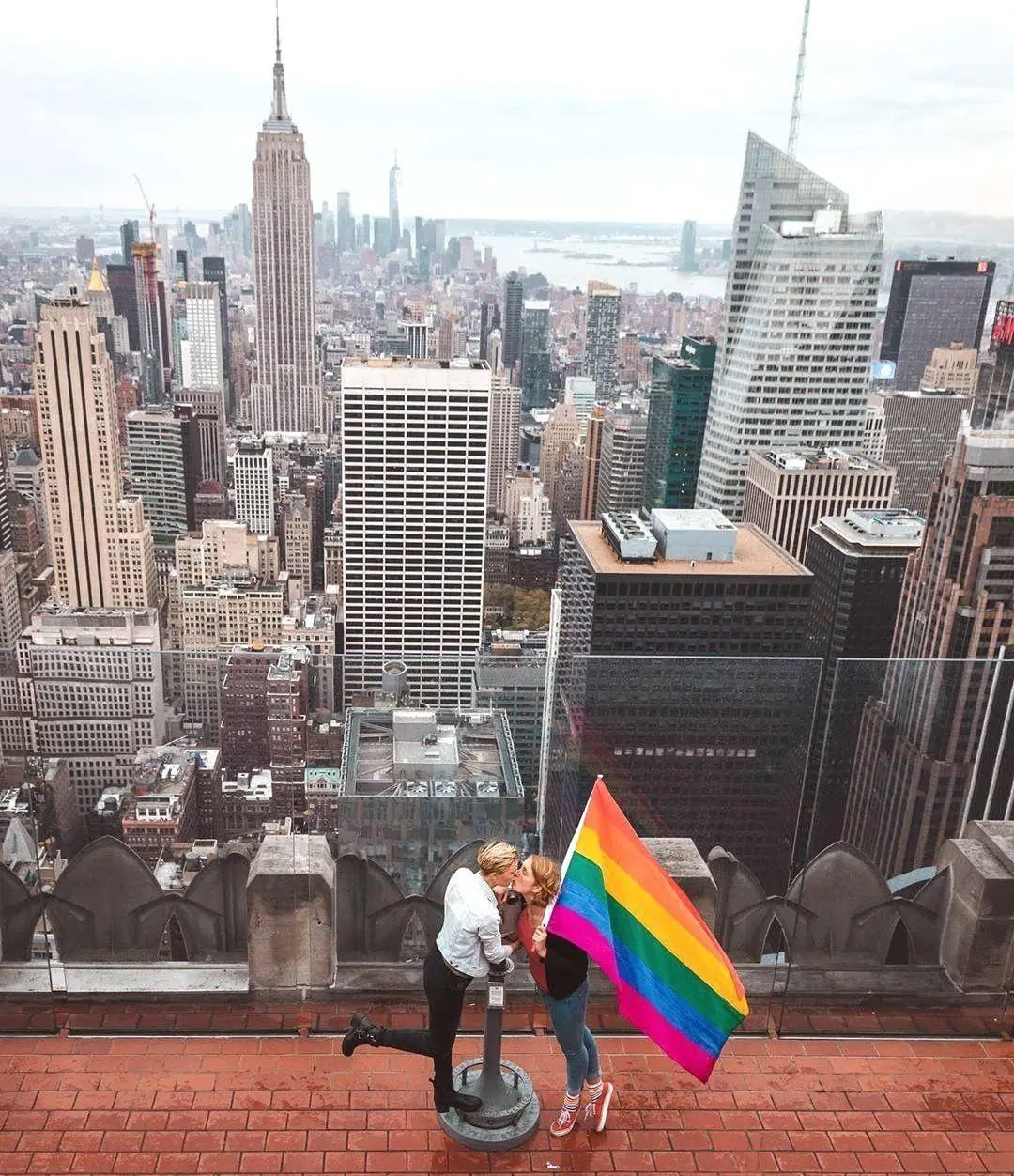 Couple for Pride and Delight at the Knick