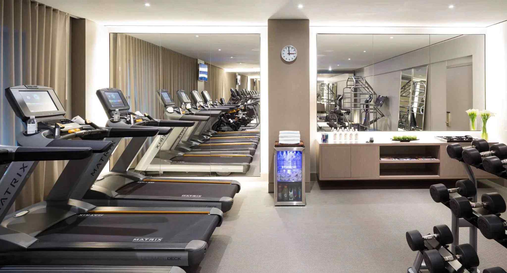 gym and equipment