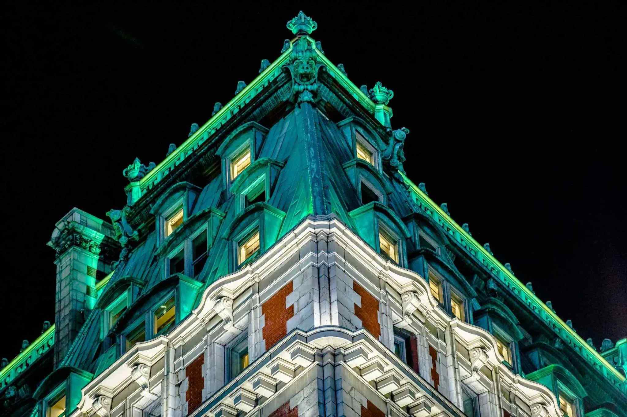 exterior of the hotel