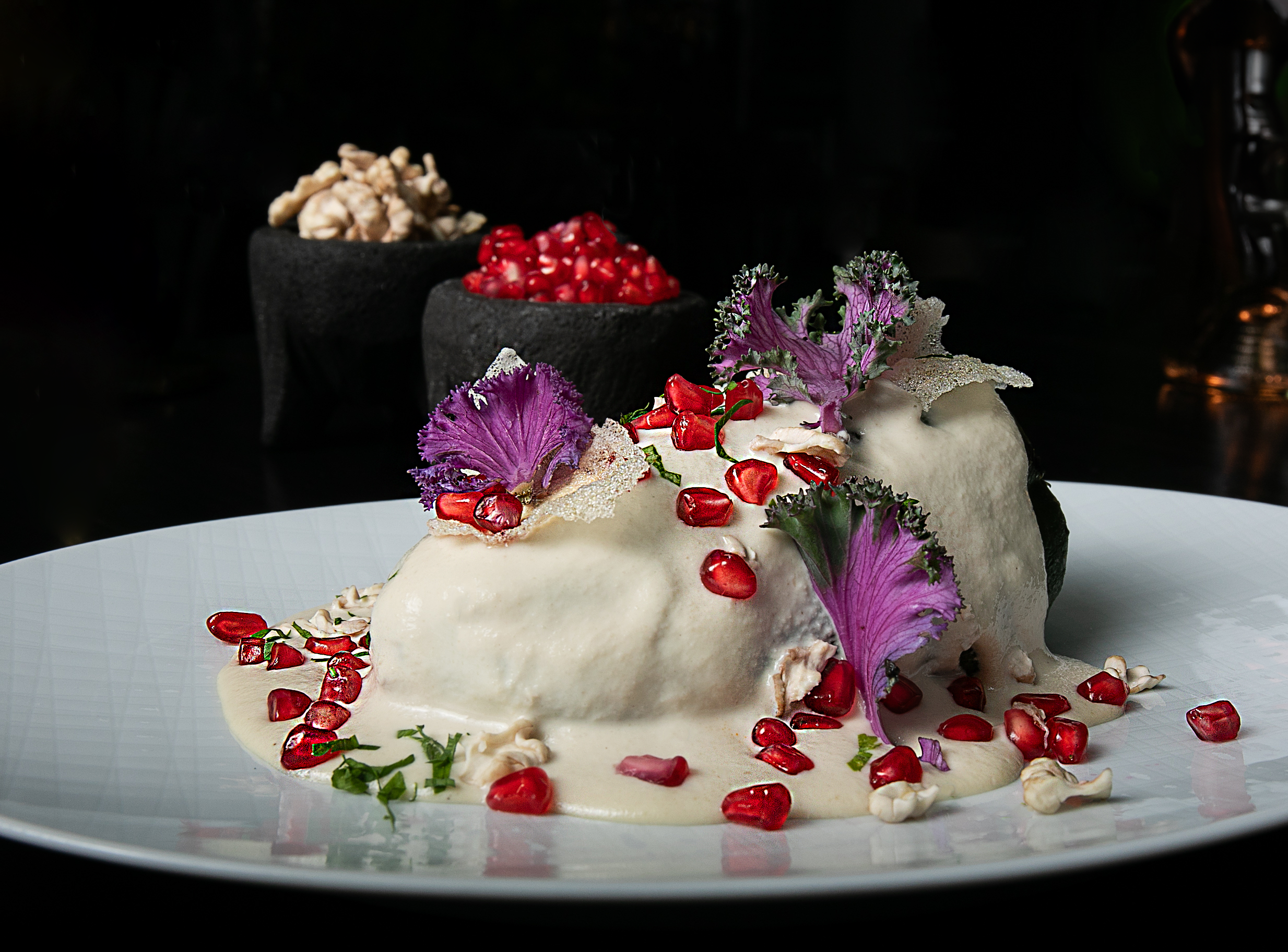 Vibrant culinary dish for the Mexican week at the Knick